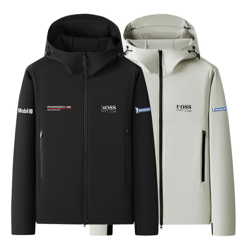 Porsche Cayenne Porsche Motorsport Series Co-Branded Jacket Soft Shell Waterproof Jacket Sweatshirt Hoodie Porsche Cayenne Porsche Motorsport Series Co-Branded Jacket Soft Shell Waterproof Jacket Sweatshirt Hoodie