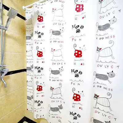 (Day special price) cosmetic room shower curtain waterproof thick mold shower curtain partition curtain curtain curtain hanging curtain