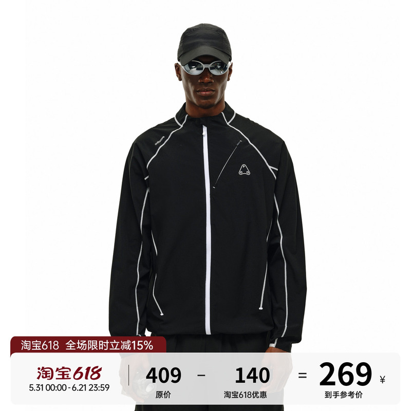 Fpa Color-Block Hasselblad Line Sports Jacket 2026 New Spring Thin Outdoor Couple Stand-Up Collar High-End Jacket for Men Fpa Color-Block Hasselblad Line Sports Jacket 2026 New Spring Thin Outdoor Couple Stand-Up Collar High-End Jacket for Men