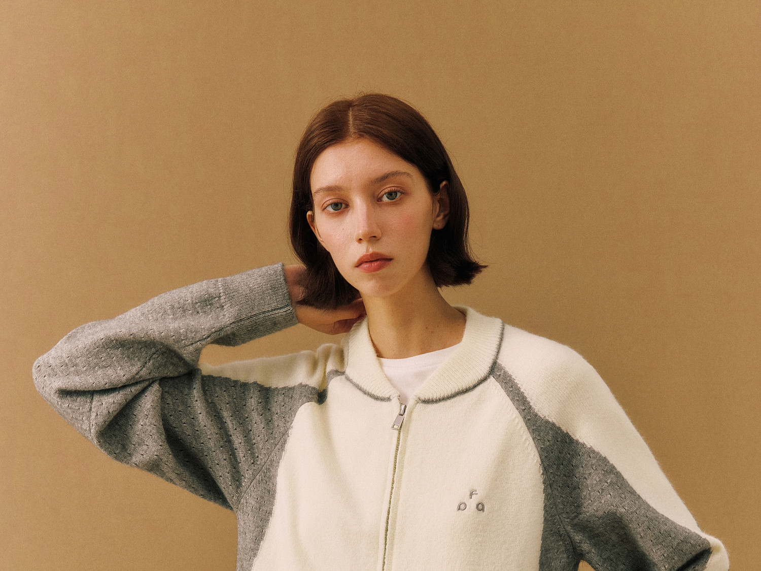 FPA Color-Block Knit Cardigan