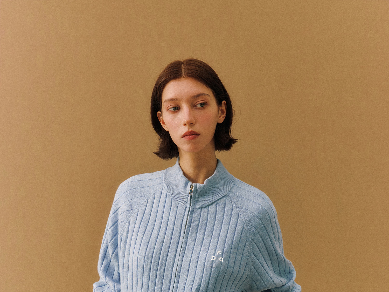 FPA Wool Ribbed Cardigan