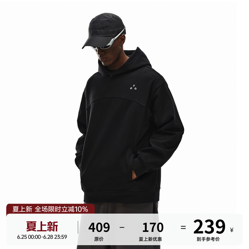 Fpa Air Layer Structure Sports Running Printed Hoodie Spring Outdoor Couple Heavy Basic Hooded Sweatshirt for Men