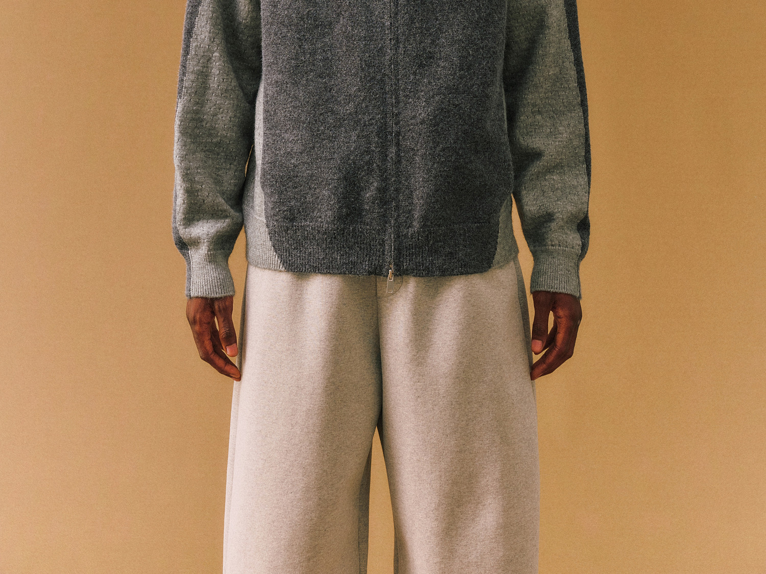 FPA Color-Block Knit Cardigan