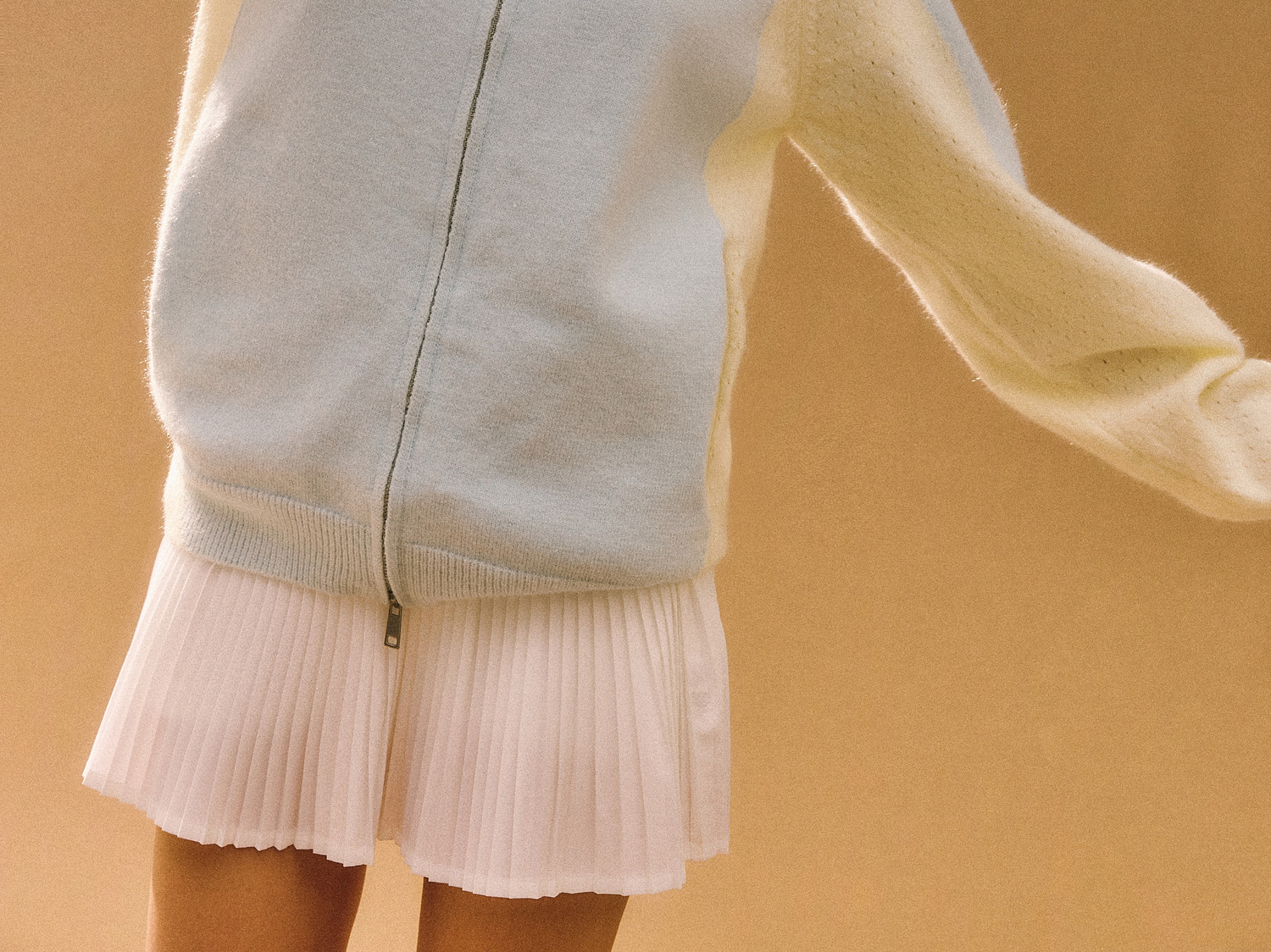 FPA Color-Block Knit Cardigan