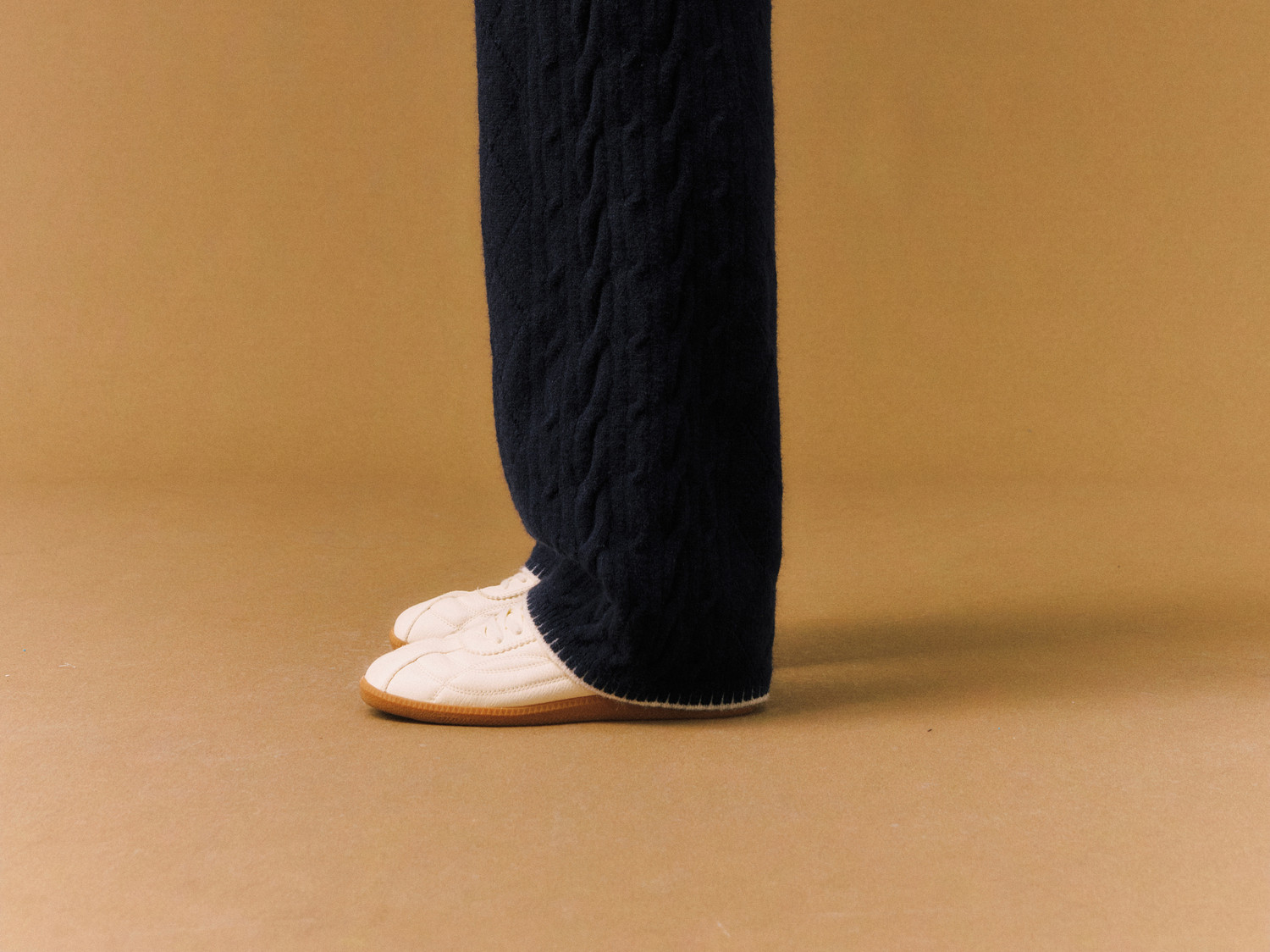 FPA Straight-Leg Cable-Knit Pants
