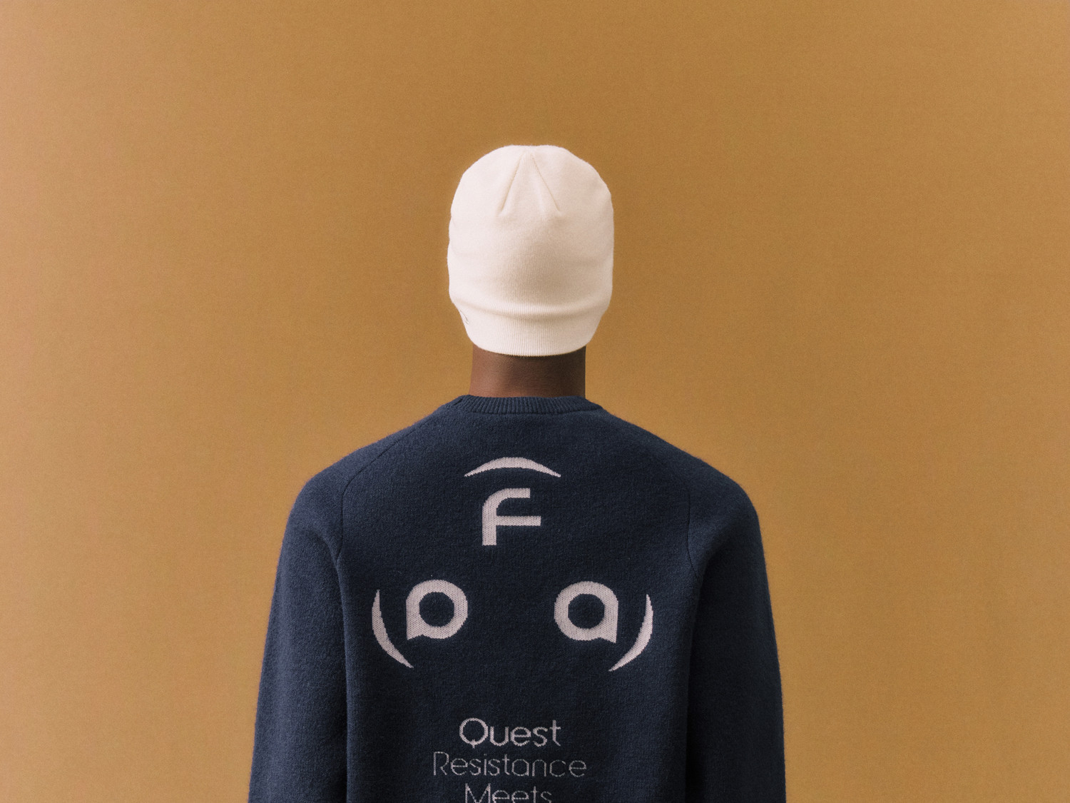 FPA Jacquard Crew Neck Raglan Sweater