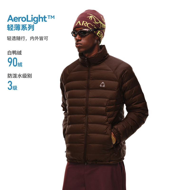 Fpa Arc Rib down 2026 New Model 90% down Autumn and Winter Stand Collar Lightweight Couple's down Jacket