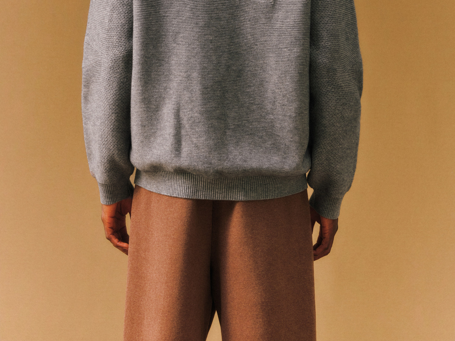 FPA Openwork High-Neck Pullover Sweater