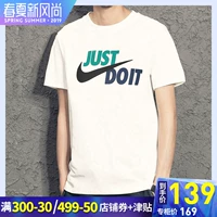 Nike Nike nam tay ngắn 2019 mùa hè mới đích thực thể thao giản dị thoáng khí áo sơ mi tay ngắn tay nửa ngắn - Áo phông thể thao áo ba lỗ gym