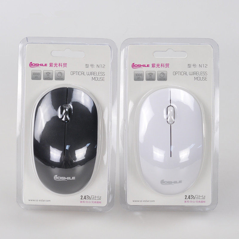 Kotrade N12 Wireless Notebook Desktop PCs Purple Light Usb Games Office Brand New Photoslip Rat Promotion