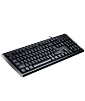 Chasing light leopard Q9 wired keyboard Single keyboard office game keyboard USB interface keyboard and mouse set