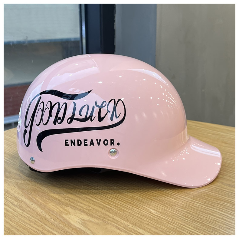 Retro Duckbill Helmet for Electric Vehicles, Motorcycles, and Motorbikes, C-Certified, Sun Protection, Unisex, Trendy, Summer Half Helmet, Safety Helmet