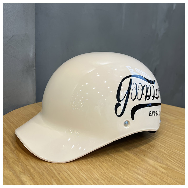 Retro Duckbill Helmet for Electric Vehicles, Motorcycles, and Motorbikes, C-Certified, Sun Protection, Unisex, Trendy, Summer Half Helmet, Safety Helmet