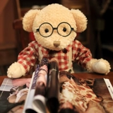 Свадебная кровать Пресс Кукла Пара плюшевого медведя свадебной кровать кровать кукла Свадебная кукла Свадебные свадебные свадьбы, чтобы подарить новичкам подарки