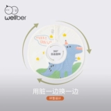 Детский водонепроницаемый нагрудник, хлопковый слюнявчик для новорожденных для мальчиков и девочек