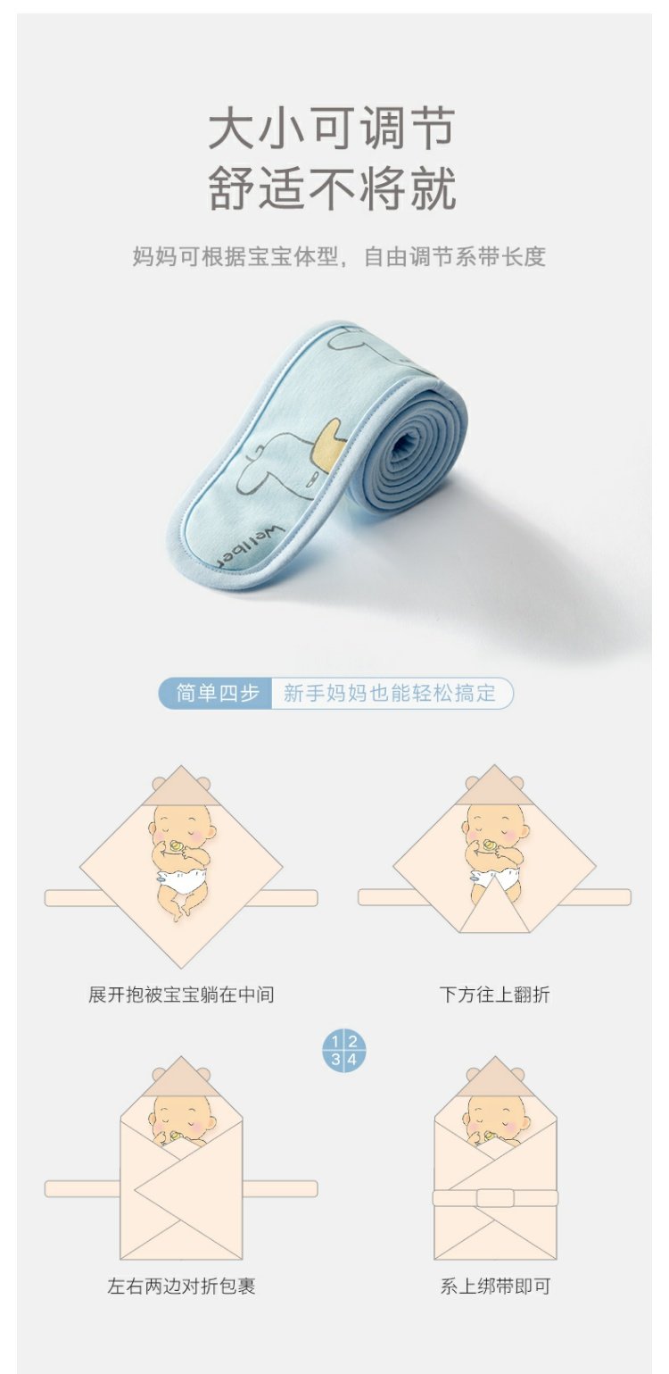 Wilberu bé sơ sinh chăn mùa xuân và mùa thu cotton mỏng bé chăn bông sơ sinh cung cấp bông mới - Túi ngủ / Mat / Gối / Ded stuff gối chặn sơ sinh