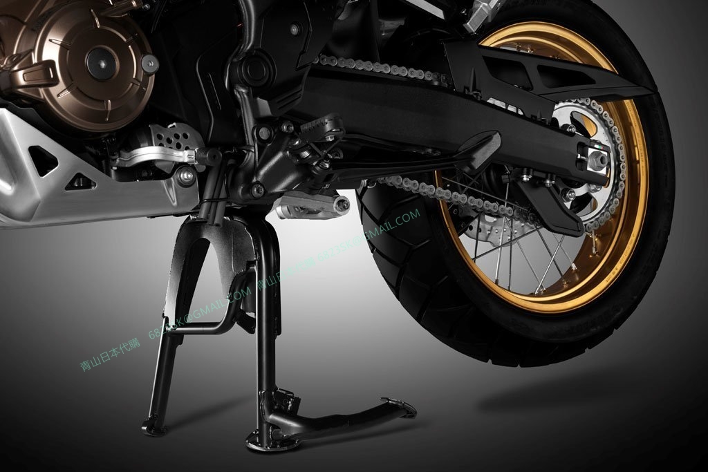 17 African double cylinder CRF1000L original plant big brace to prop up Japan shipments