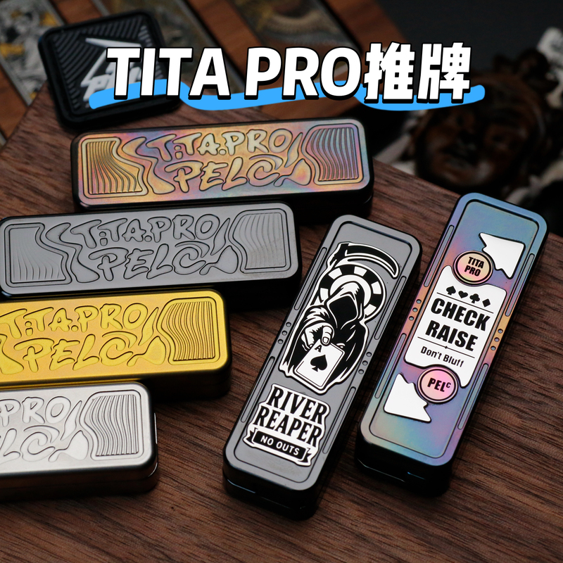 【Goku Edc】Tita Pro Zirconium Alloy Bucky Ball Magnetic Toy Trendy Edc Metal Magnet