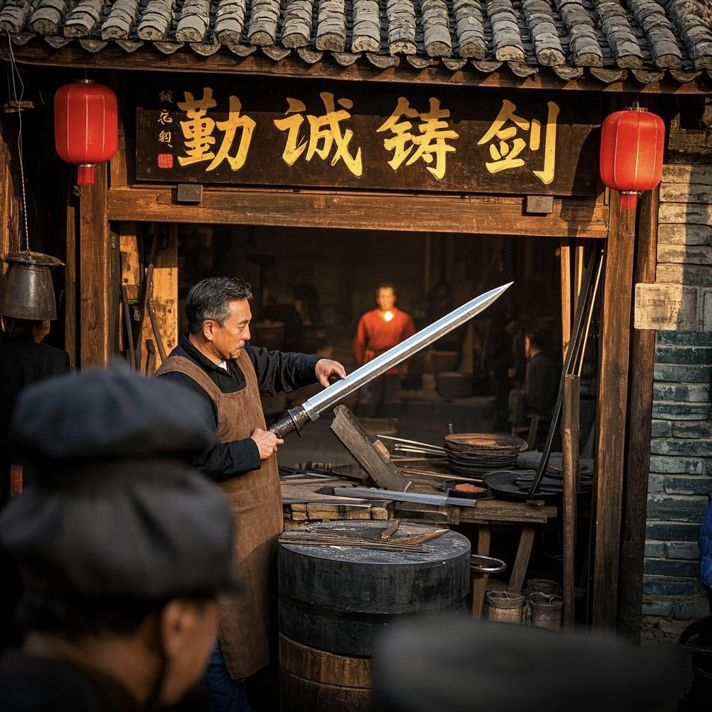龙泉市独具匠心刀剑铺