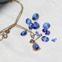 Imported from South Africa Tanzanite Bare stone Tanzanite blue 0 33-2 33