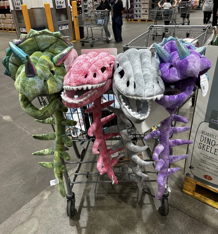 Sam's Halloween T-Rex Dinosaur Bone Wearable Head Costume for Kids and Adults Dinosaur Role Play Set Sam's Halloween T-Rex Dinosaur Bone Wearable Head Costume for Kids and Adults Dinosaur Role Play Set