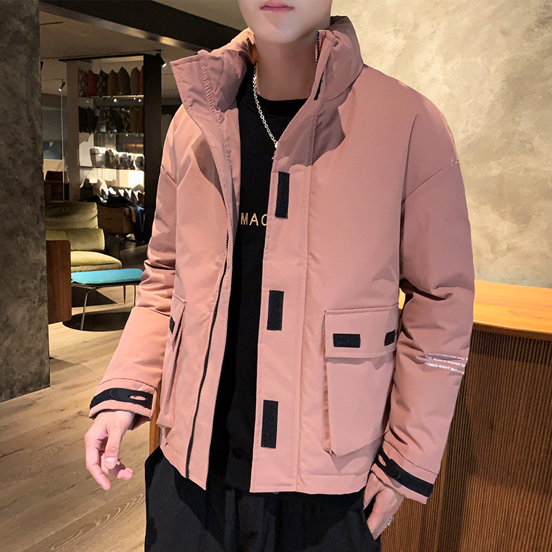 棉衣男士冬季外套2019新款韩版羽绒棉服潮流冬装加厚冬天潮牌棉袄