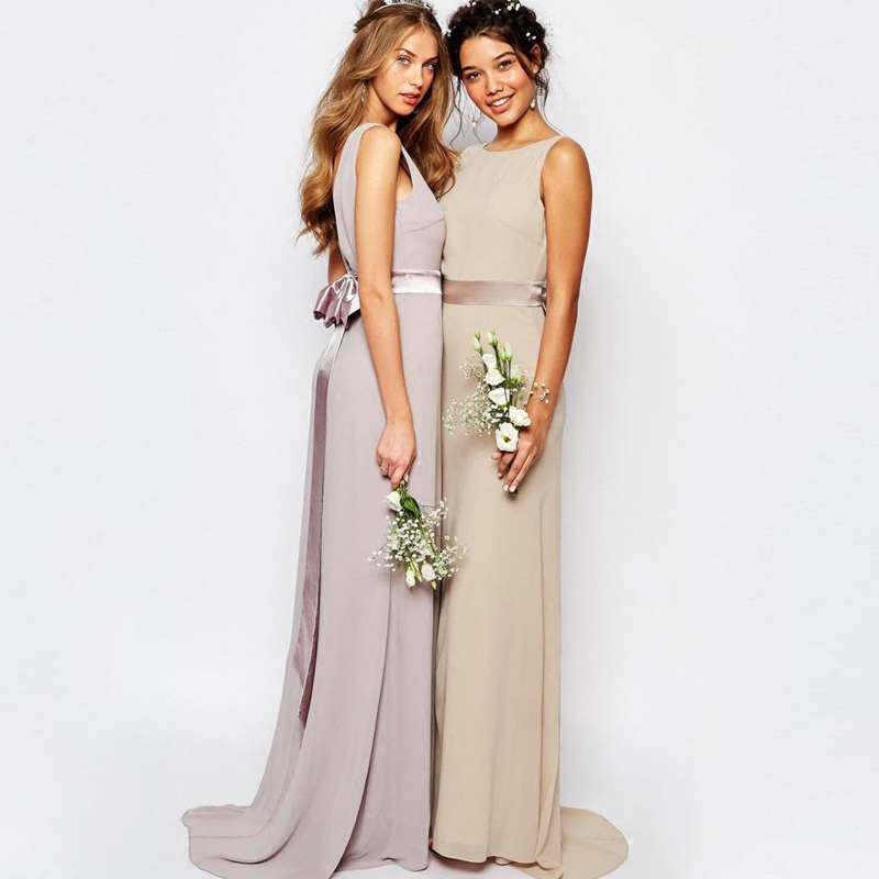 Wedding Personalized Slimming Bridesmaid Dresses 2021 New Style Bridesmaid Korean Style Bestie Dresses Evening Gown Long Dress for Women
