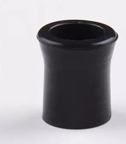 Mouth handle pipe mouthpiece black and white rubber mouthpiece sheath mouth cover pipe mouthpiece accessories