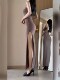Purely Sensual and Sexy Backless Spaghetti Strap Dress for Women, New Summer Design with High Slit, Slim Fit and Flattering Long Dress