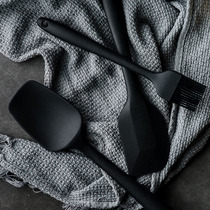 Snowflake crisp cake supplies silicone baking tool scraper full shovel brush baking cream spatula set of three