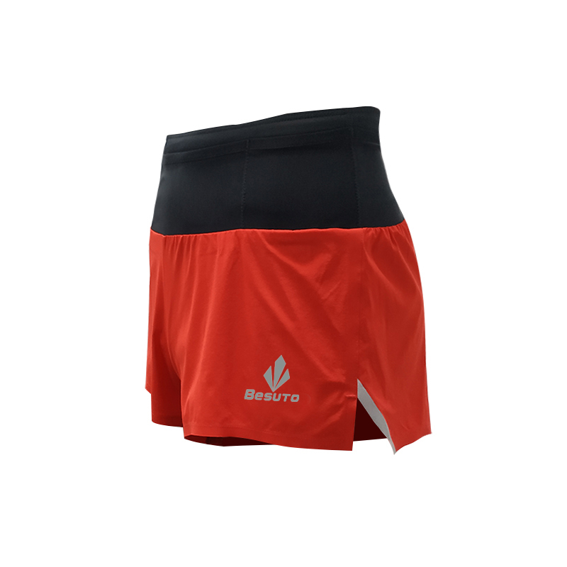 Besuto Multi-Pocket Sports Shorts Marathon Gear Long-Distance Running Sportswear Track and Field Unisex Competition Clothing Besuto Multi-Pocket Sports Shorts Marathon Gear Long-Distance Running Sportswear Track and Field Unisex Competition Clothing