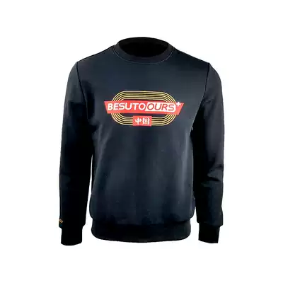 besuto North Stewart men's sports and leisure running fitness clothes trend autumn and winter long sleeve round neck pullover