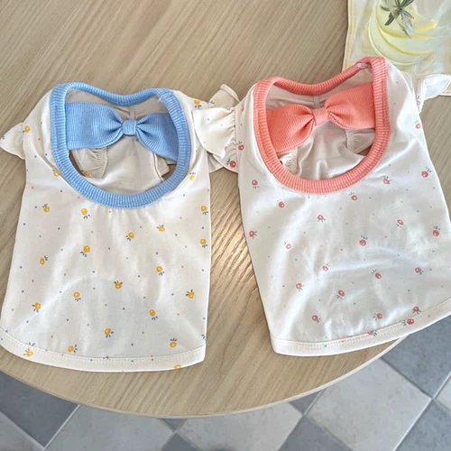 Лето тонкий питомец плюшевый жилет Барри Жилет маленькие собаки и кошачья летняя летняя собачья одежда дышат и выпускаются