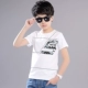 Áo thun bé trai ngắn tay 2018 trẻ em mới trong chiếc áo thun cotton bé trai mùa hè trẻ em nửa kín tay 8