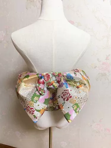 Японский банный халат, ремень с бантиком, утягивающий пояс на талию, аксессуар