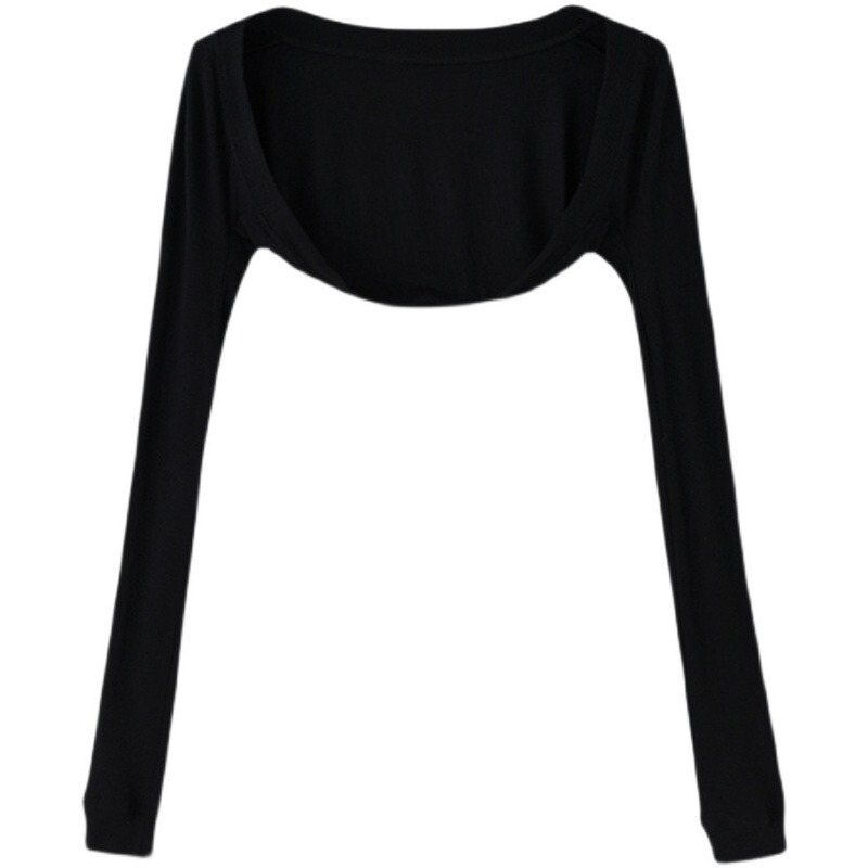 Shawl for Summer, Paired with a Slip Dress, Outerwear Cardigan for Women, Knitted Sun Protection Cardigan, Thin Ice Silk French-Style Small Shawl