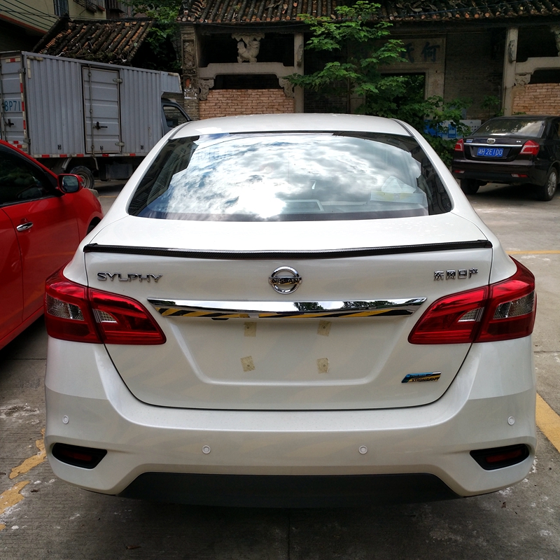 Xe phổ thông đuôi cánh xe ô tô phổ quát sợi carbon đuôi xe xe đuôi nhỏ xe đầu cánh sửa đổi đuôi - Sopida trên đuôi gió the thao ô tô