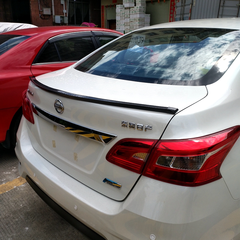 Xe phổ thông đuôi cánh xe ô tô phổ quát sợi carbon đuôi xe xe đuôi nhỏ xe đầu cánh sửa đổi đuôi - Sopida trên đuôi gió the thao ô tô