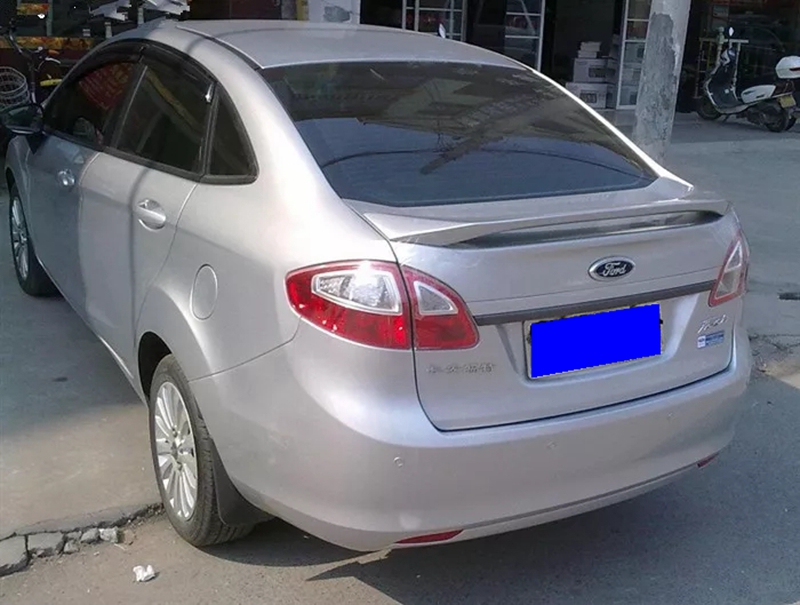 Áp dụng cho Ford Fiesta Sedan đuôi đuôi xe mui trần đặc biệt sửa đổi với cú đấm miễn phí sơn - Sopida trên đuôi gió
