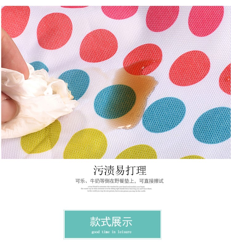 Mat thảm dã ngoại ngoài trời di động bãi cỏ di động không thấm nước đệm mat lều ẩm ướt dã ngoại thảm vải bãi biển - Thảm chống ẩm / Mat / Gối thảm mút xốp lót sàn
