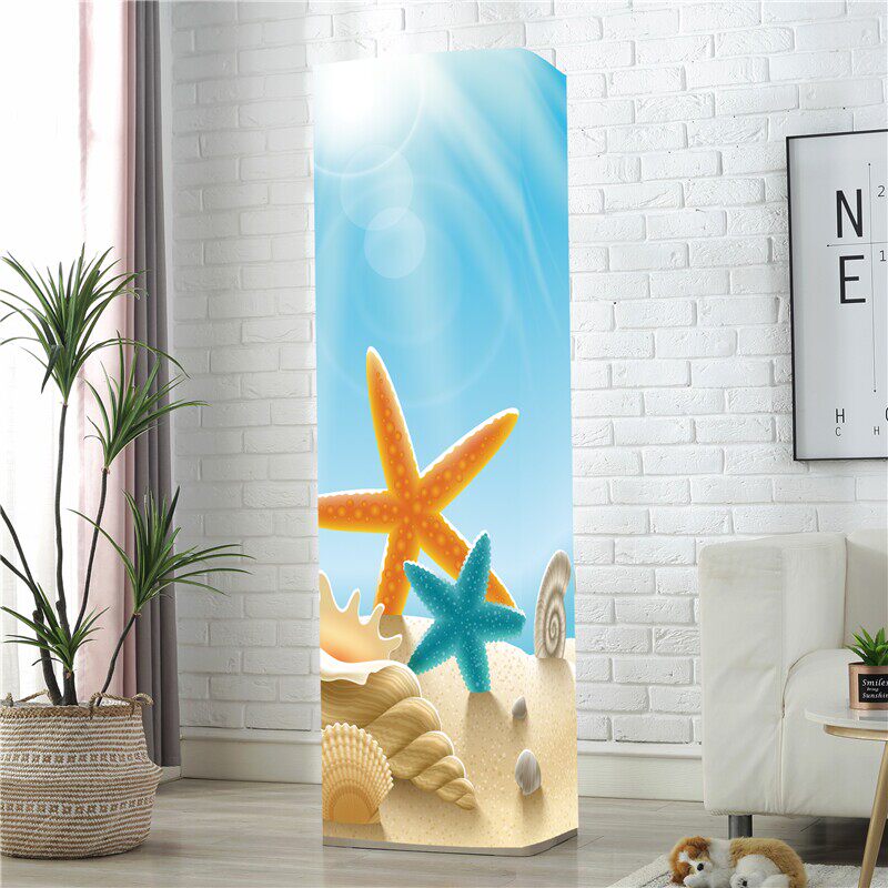 Air conditioner cover square vertical 2022 new light luxury Mitsubishi Midea Gree 3 P all-inclusive cabinet machine cover dust cover