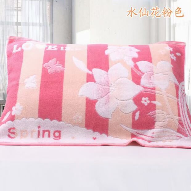 Hai trang bị hai mặt lớn dày bông khăn phần dày hơn một vài đôi gối mềm mại và thoải mái thở - Khăn gối khăn trải gối