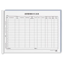 Yifude paper products A4 invoice management statistical summary table accounting office supplies company unit invoicing details registration financial VAT bill details cashier management statistical summary table