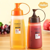 Honey jar Tip Mouth By Press Squeeze Jam Themeber Honey Bottle Squeeze Portable Split and leak-proof convenient to reverse commercial