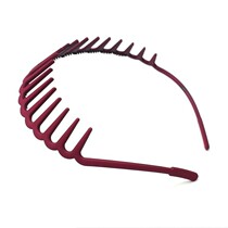 Minimalist fashion Teeth Makeup Wash face hair stirrup with comb fine Korean version hair accessories Non-slip Tooth male and female Hairpin Hairpin Hoop