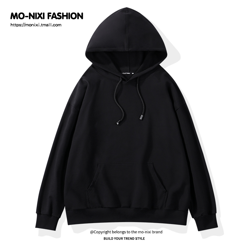 Spring and Autumn Sweatshirt for Women 2025 New Model, Thin Hooded Casual Style Autumn Jacket, Spring Style Black Spring and Autumn Sweatshirt for Women 2025 New Model, Thin Hooded Casual Style Autumn Jacket, Spring Style Black