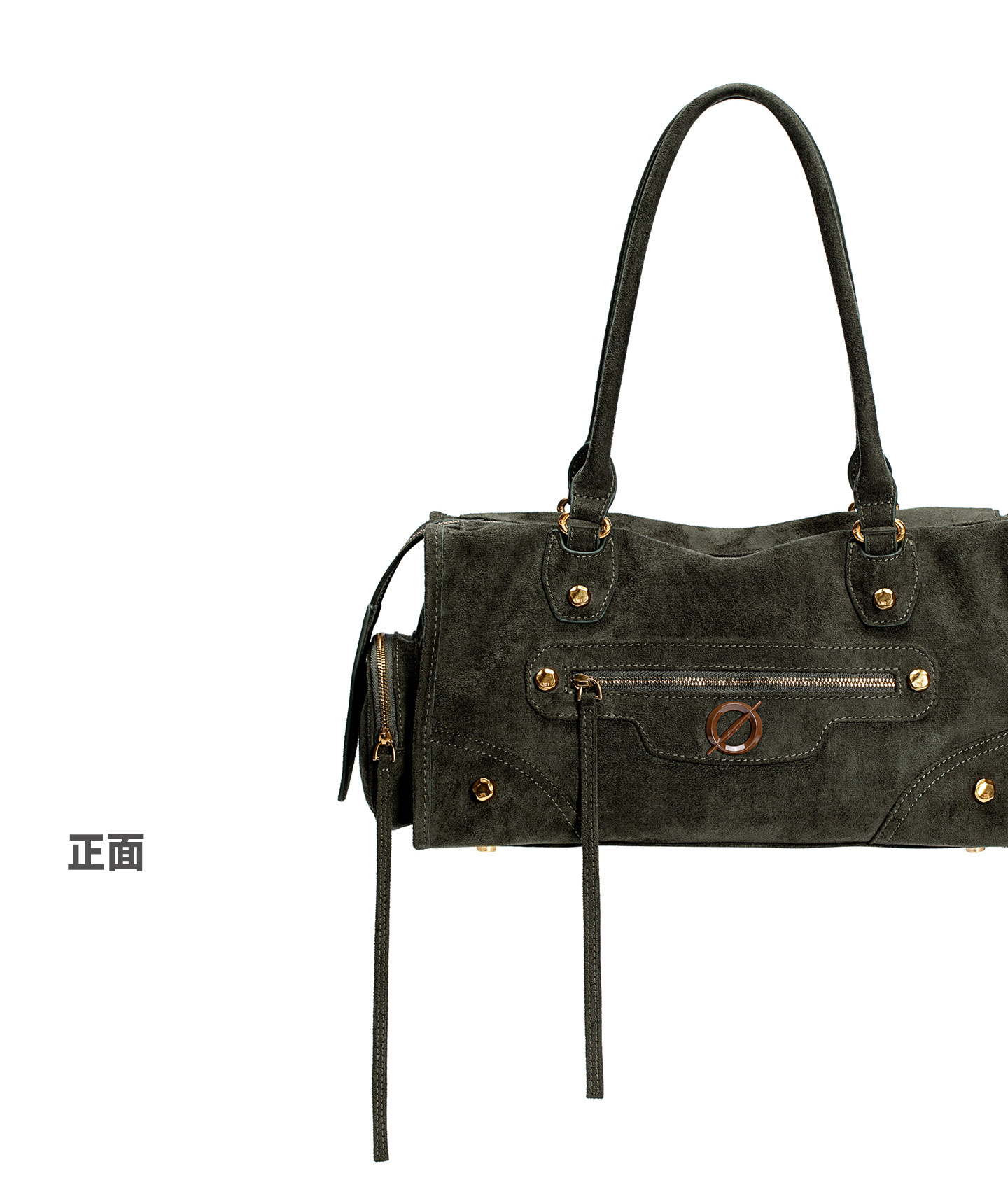 JELLY TOYBOY Faux Leather Zip-Top Shoulder Bag