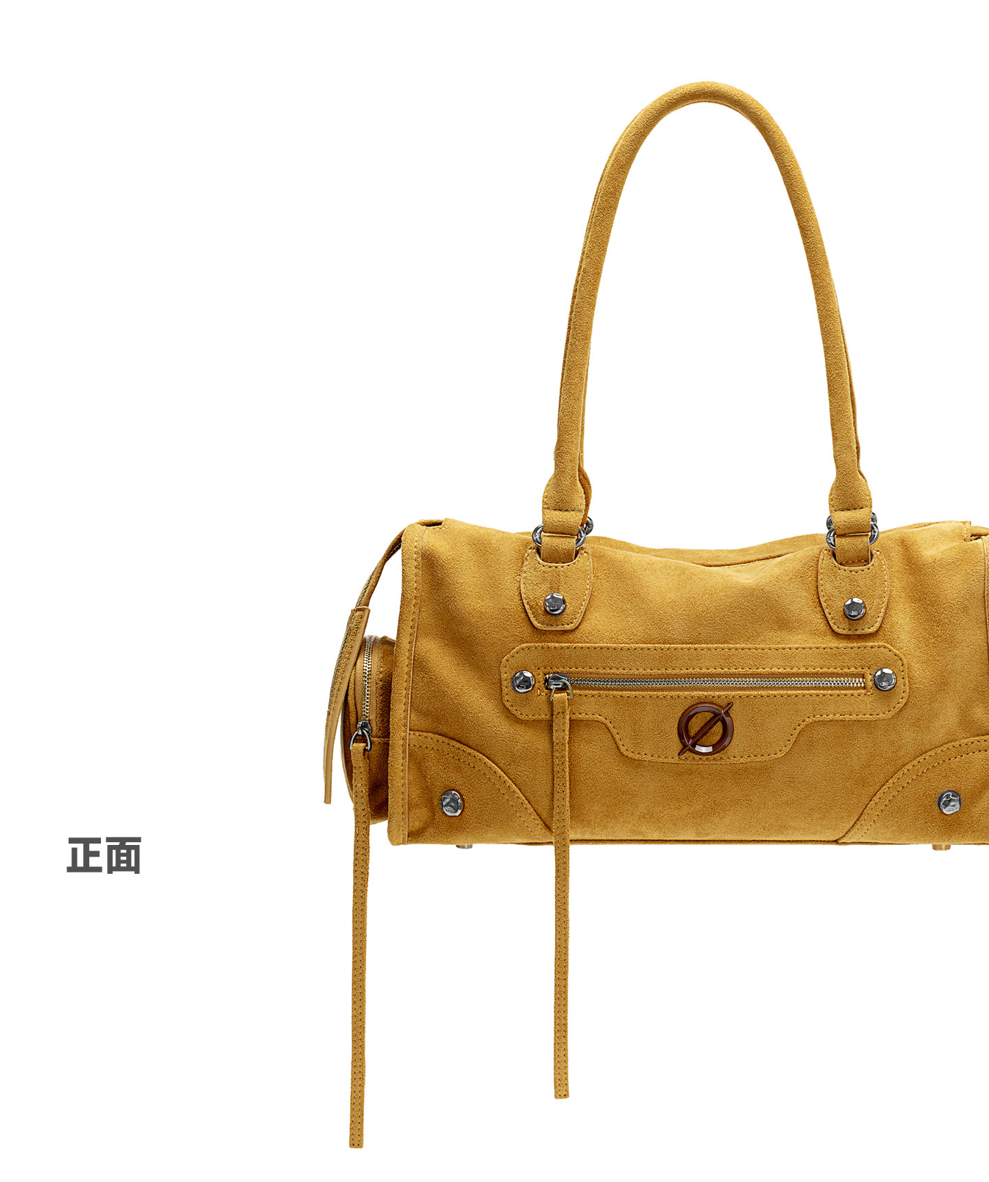 JELLY TOYBOY Warm Ginger Zip Shoulder Bag