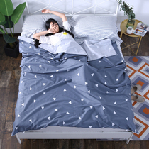 Dirty sleeping bags for business trips Hotel hotels adult sheets portable double super light cotton anti-dirty quilt cover