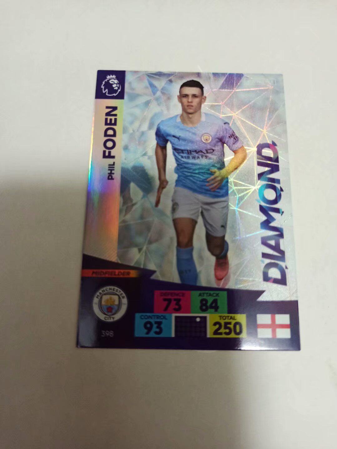 Foden Fudenman City 2021 Premier League Pannini star card DIAMOND Diamond Grand Proportions Tka-Taobao